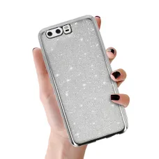 Elektro Glitter tok HUAWEI P10 EZÜST