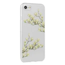 Telone Floral szilikon tok Huawei Y6 2018 Magnolia