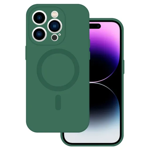 TEL PROTECT MagSzilikon Tok iPhone 11 Zöld TEL PROTECT MagSzilikon Tok iPhone 11 Zöld