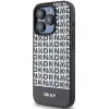 Original Case DKNY keménytok bőr nyomtatott mintával fém logóval MagSafe DKHMP15XPSOSPK iPhone 15 Pro Max fekete tok - 0. kép