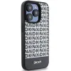 Original Case DKNY keménytok bőr nyomtatott mintával fém logóval MagSafe DKHMP15XPSOSPK iPhone 15 Pro Max fekete tok - 2. kép