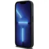 Original Case DKNY keménytok bőr nyomtatott mintával fém logóval MagSafe DKHMP15XPSOSPK iPhone 15 Pro Max fekete tok - 3. kép