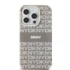 Original Case DKNY keménytok IML Mono & Stripe MagSafe DKHMP15XHRHSEE iPhone 15 Pro Max beige tok - 1. kép
