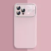 Soft Silicone Lens tok iPhone 11 light pink - 1. kép