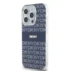Original Case DKNY keménytok IML Mono & Stripe MagSafe DKHMP15XHRHSEB iPhone 15 Pro Max kék tok - 0. kép