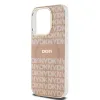 Original Case DKNY kemény tok IML Mono & Stripe MagSafe DKHMP15XHRHSEP iPhone 15 Pro Max pink tok - 4. kép