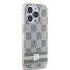 Original Case DKNY hardcase IML Checkered Mono Pattern & Printed Stripes MagSafe DKHMP15XHCPTSE tok iPhone 15 Pro Max-hoz beige - 2. kép