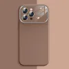 Soft szilikon lencse tok iPhone 11 barna tok - 1. kép