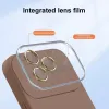 Soft szilikon lencse tok iPhone 11 barna tok - 2. kép