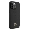 Original Case DKNY hardcase Leather Monogram Pattern Metal Logo MagSafe DKHMP15XPSHRPSK iPhone 15 Pro Max tok fekete - 2. kép