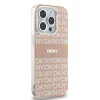 Eredeti DKNY keménytok IML Mono & Stripe MagSafe DKHMP13XHRHSEP iPhone 13 Pro Max pink tok - 2. kép