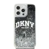 Eredeti DKNY hardcase Liquid Glitter Nagy Logó DKHCP14XLBNAEK iPhone 14 Pro Max fekete tok - 1. kép