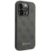 Original Case GUESS Hardcase 4G Metal Gold Logo GUHCP14XG4GFGR for iPhone 14 Pro Max Grey tok - 2. kép