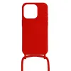 Strap Silicone Case for Iphone 14 Pro design 1 red - 0. kép