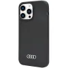 Eredeti AUDI szilikon tok AU-LSRIP14PM-Q3/D1-BK iPhone 14 Pro Max fekete - 1. kép