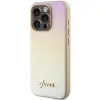 Original Case GUESS hardcase Saffiano Iridescent Script GUHCP14LPSAIRSD tok iPhone 14 Pro arany - 0. kép