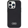  iPhone 14 Pro Fekete Eredeti AUDI Hardcase Szilikon Tok AU-LSRIP14P-Q3/D1-BK thumbnail
