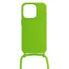 Strap szilikon tok az iPhone 14 Pro-hoz dizájn 1 zöld - 0. kép