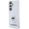 Samsung Galaxy S24 Original Pouch KARL LAGERFELD fliptok IML Choupette KLHCS24SHNCHTCT tok áttetsző - 0. kép