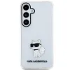 Samsung Galaxy S24 Original Pouch KARL LAGERFELD fliptok IML Choupette KLHCS24SHNCHTCT tok áttetsző - 1. kép