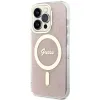 Original Case GUESS hardcase IML 4G MagSafe GUHMP15XH4STP iPhone 15 Pro Max tok pink - 0. kép