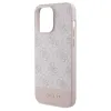 Original Case GUESS hard case 4G Stripe Collection GUHCP14LG4GLPI for iPhone 14 Pro pink tok - 4. kép