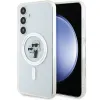 Eredeti Pouch KARL LAGERFELD keménytok IML Karl&Choupette MagSafe KLHMS24SHGKCNOT Samsung Galaxy S24 tok átlátszó thumbnail