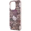Eredeti Hello Kitty kemény tok graffiti IML Tags HKHCP14XHDGPTP iPhone 14 Pro Max rózsaszín tok - 4. kép