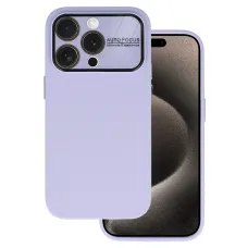 Tel Protect Lichi Soft tok iPhone 14 Pro-hoz világos lila