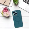 TEL PROTECT MagSilicone tok iPhone 14-hez Kék - 3. kép