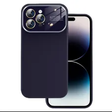 Soft Silicone Camera Lencse Tok iPhone 14 Pro Max lila