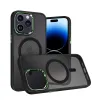 Tel Protect Mágneses Carbon tok iPhone 14 fekete-zöld - 2. kép