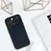 Tel Protect Lichi Soft Case tok iPhone 14 Pro Max sötétkék - 3. kép