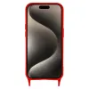 Pántos Szilikon Tok iPhone 14 Pro Max design 2 piros - 1. kép