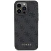 Original Case GUESS Hardcase 4G Metal Gold Logo GUHCP15LG4GFGR tok iPhone 15 Pro Grey - 1. kép