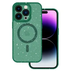 Tel Protect Magnetic Splash Frosted tok iPhone 15 Pro Max zöld