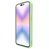 Nillkin CamShield Silky Silicone tok iPhone 15 Pro Max mentazöld - 3. kép