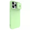 Nillkin CamShield Silky Silicone tok iPhone 15 Pro Max mentazöld - 4. kép