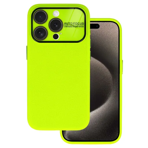 Tel Protect Lichi Soft tok iPhone 15 Pro lime Tel Protect Lichi Soft tok iPhone 15 Pro lime
