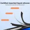 Soft Silicone Lens tok iPhone 15 Plus barna - 3. kép