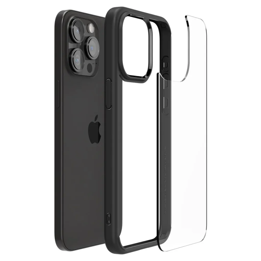 SPIGEN Ultra Hybrid ACS06713 tok iPhone 15 Pro - Matt Fekete - 8