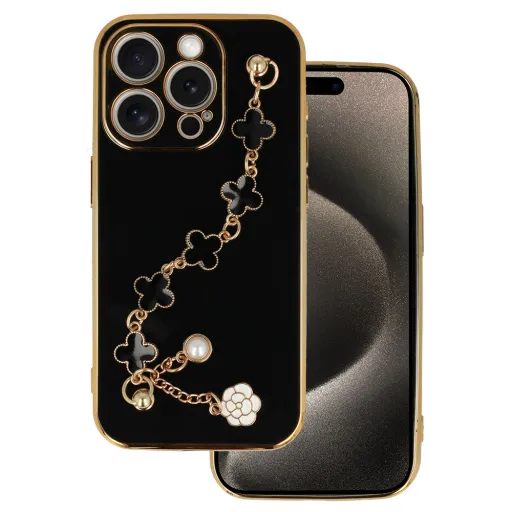 Trend tok iPhone 15 Pro design 3 fekete Trend tok iPhone 15 Pro design 3 fekete