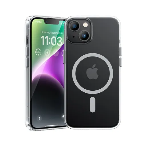 Benks Magnetic Crystal tok iPhone 15 Plus átlátszó