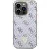 Original Case GUESS hardcase 4G Triangle Metal Logo GUHCP15LPG4GPH for Iphone 15 Pro white tok - 1. kép