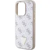 Original Case GUESS hardcase 4G Triangle Metal Logo GUHCP15LPG4GPH for Iphone 15 Pro white tok - 4. kép