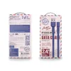 Remax Armor USB/ USB Type-C kábel 5V 2,4A fehér - 2. kép