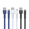 Remax Armor USB/ USB Type-C kábel 5V 2,4A fehér - 3. kép