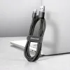 Baseus Cafule Nylon harisnyázott USB/USB-Type C kábel QC3.0 2A 3m fekete - 3. kép