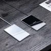 Baseus Ultra-thin vezeték nélküli Qi gyorstöltő 15W 100Cm USB kábellel fekete (WX01B-01) - 3. kép