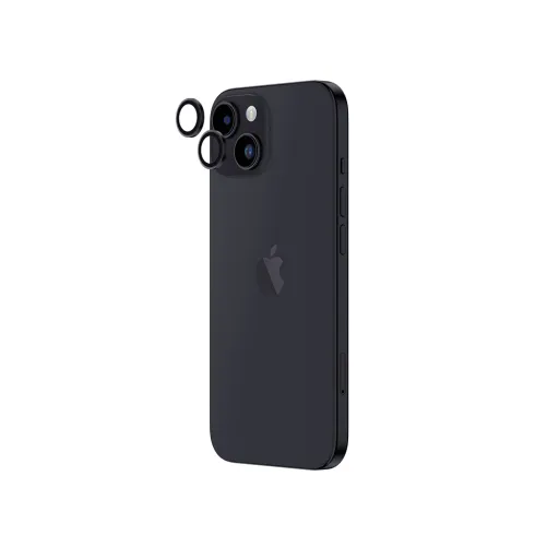 Amazing Thing Edzett üveg AR Lencsevédő IP15CAM2BKGLA kamera lencsére iPhone 15/15 Plus (2 darab lencse) fekete üvegfólia Amazing Thing Edzett üveg AR Lencsevédő IP15CAM2BKGLA kamera lencsére iPhone 15/15 Plus (2 darab lencse) fekete üvegfólia